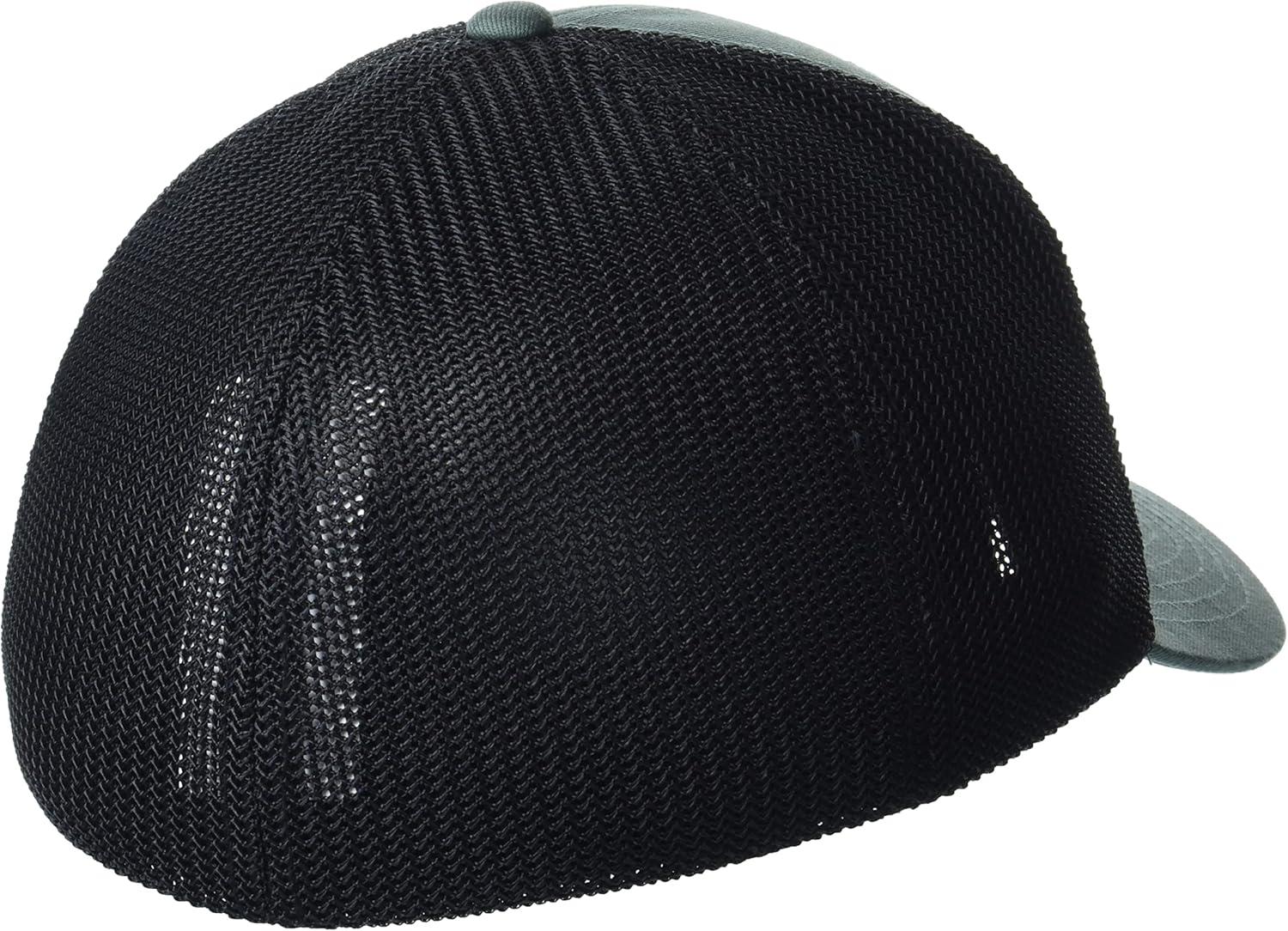 imageColumbia UnisexAdult Rugged Outdoor Mesh HatBaseball CapMetalBlackTree Flag Patch