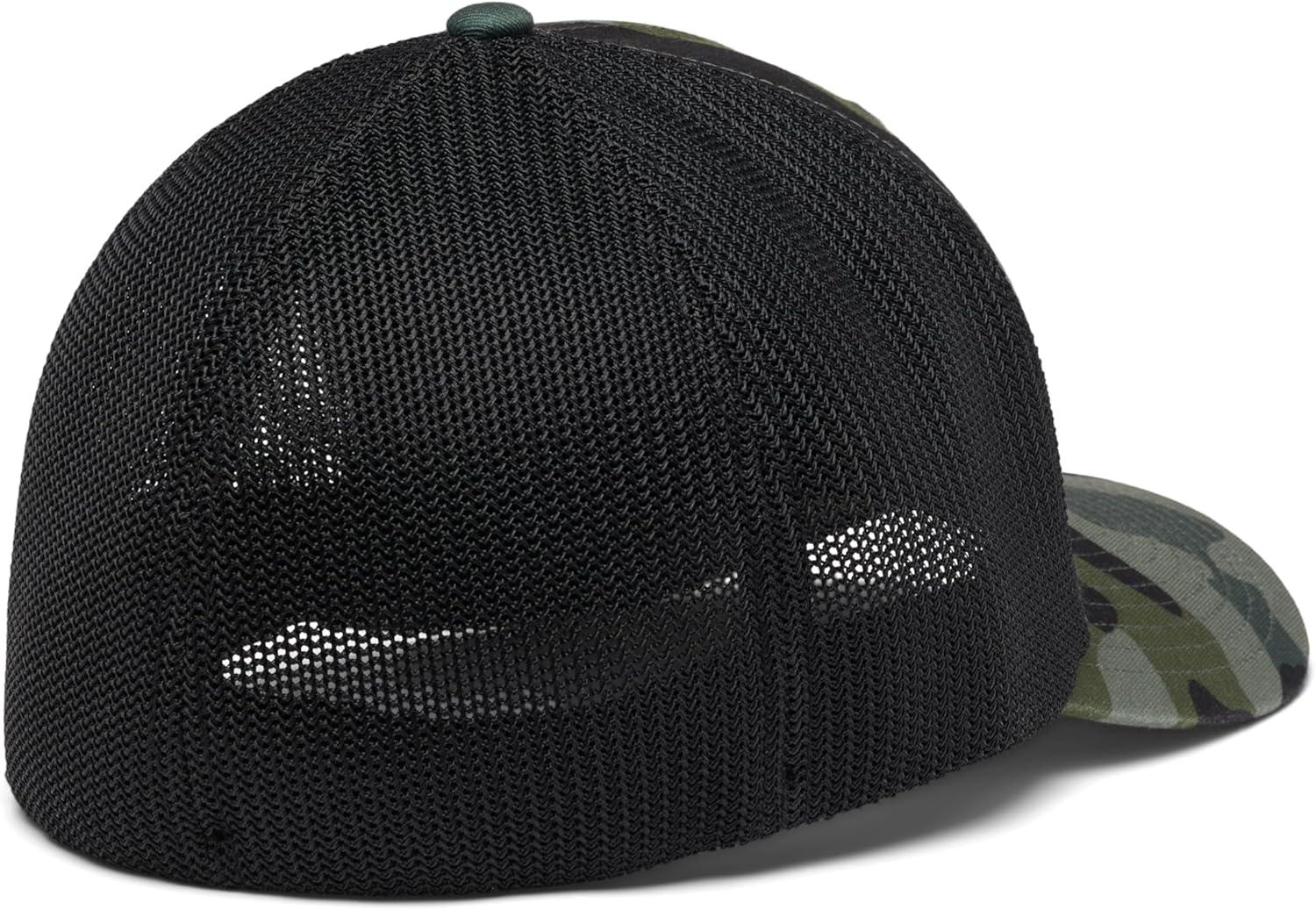 imageColumbia UnisexAdult Rugged Outdoor Mesh HatBaseball CapStone Green Mod CamoTree Flag