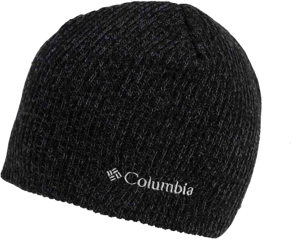 imageColumbia UnisexAdult Whirlibird Watch Cap BeanieBlack Graphite Marled