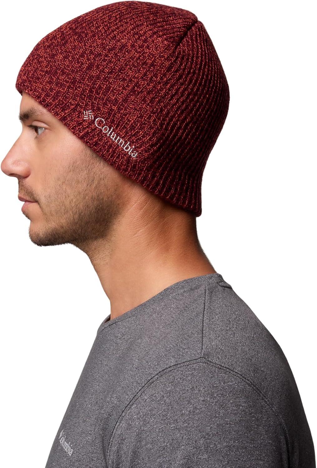 imageColumbia UnisexAdult Whirlibird Watch Cap BeanieRich WineZing Marled