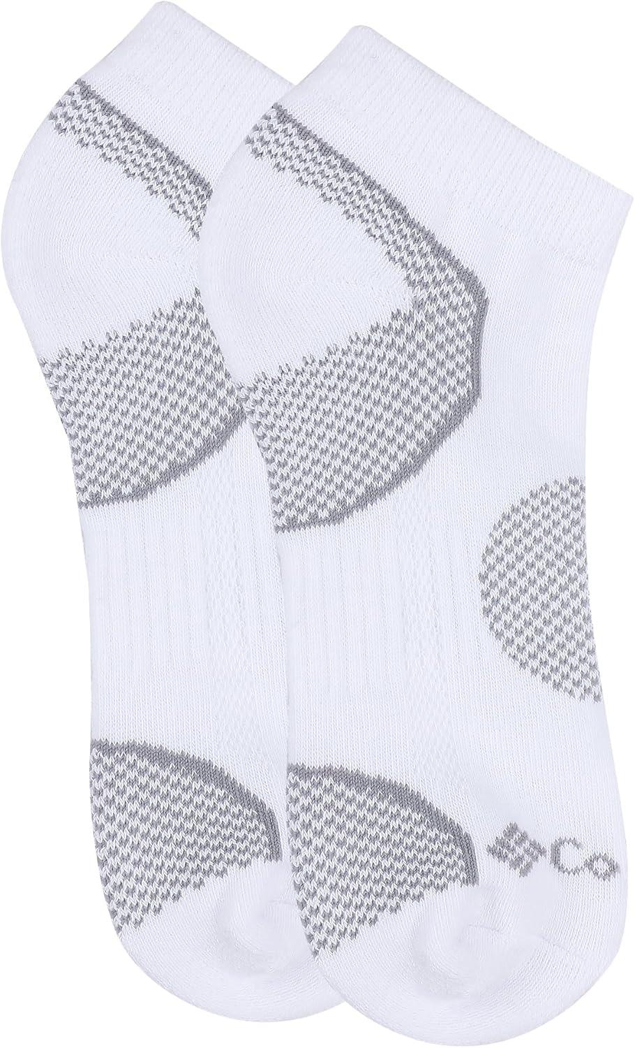 imageColumbia Womens 2 Pack Balance Point Walking Low Cut Socks