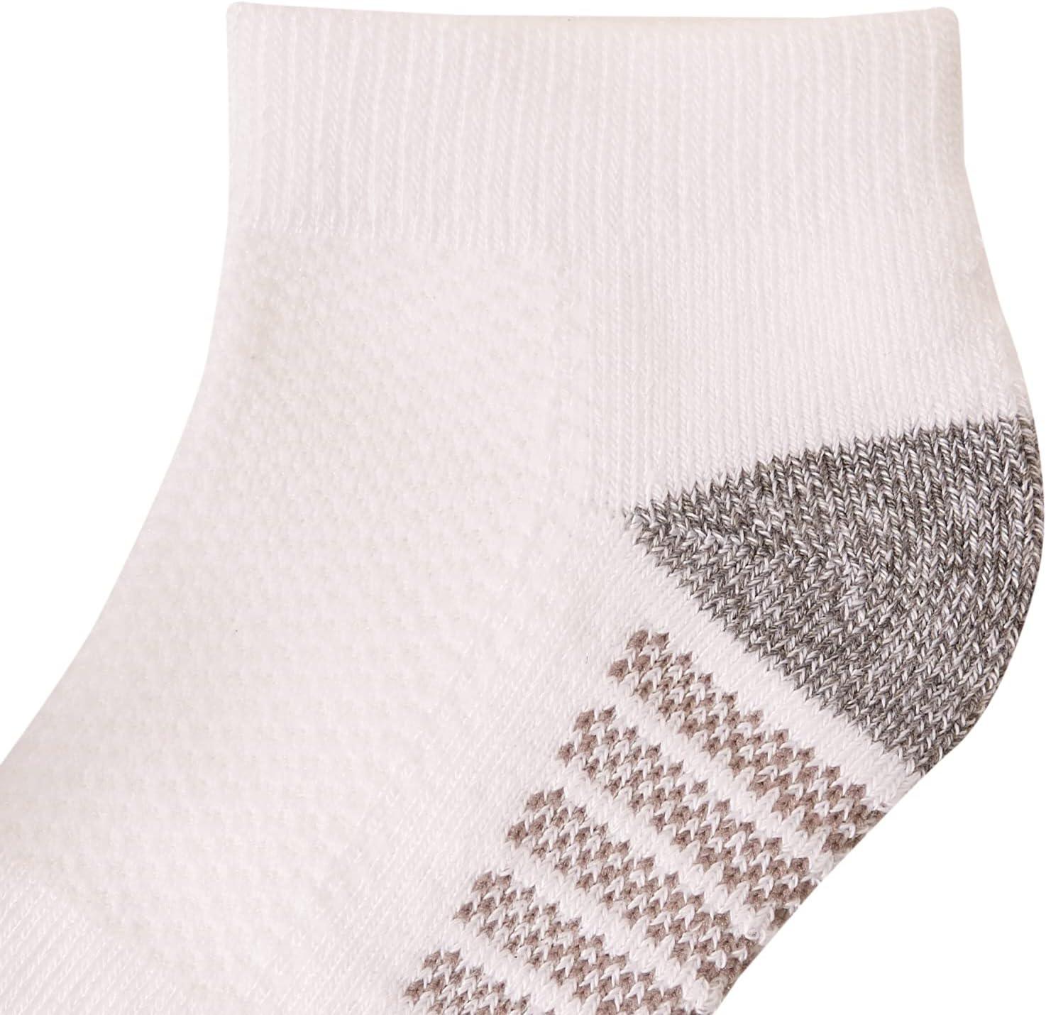 imageColumbia Womens 2 Pack Balance Point Walking Low Cut SocksWhiteColumbia Grey