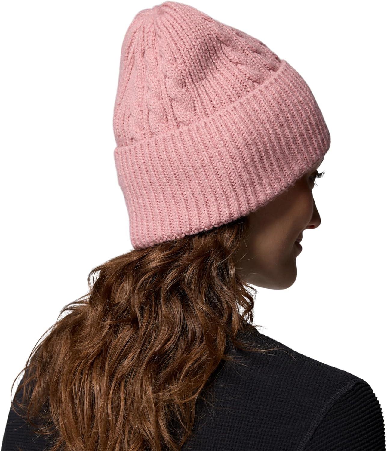 imageColumbia Womens Agate Pass Cable Knit BeanieEraser Pink