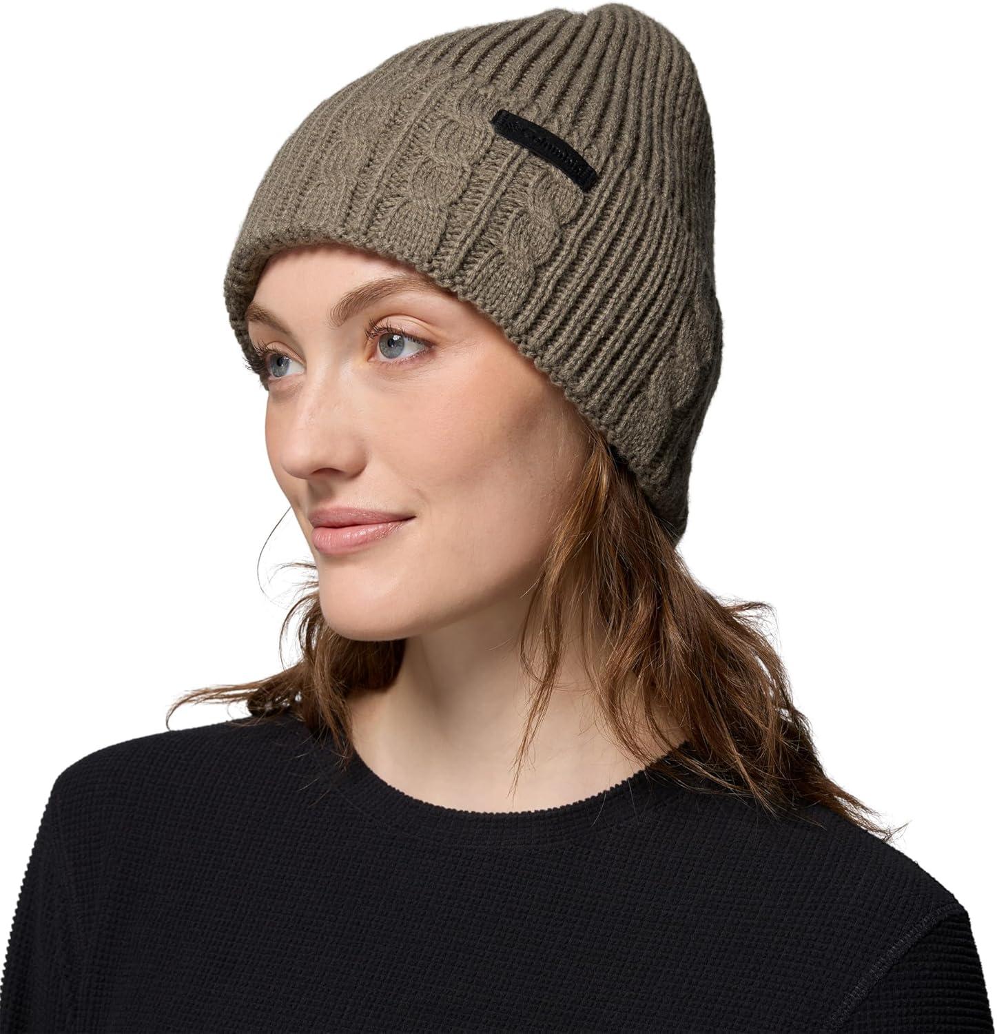 imageColumbia Womens Agate Pass Cable Knit BeanieStone Green