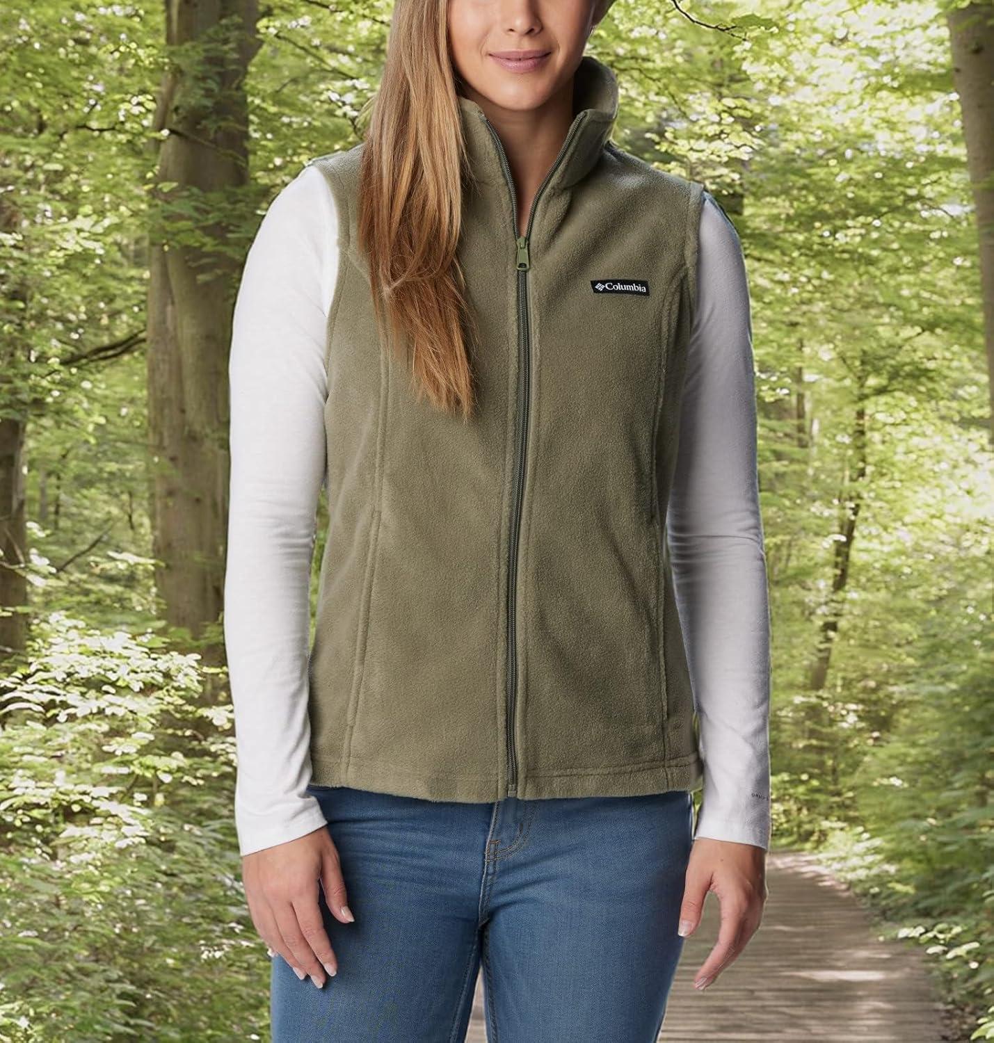 imageColumbia Womens Benton Springs VestStone Green