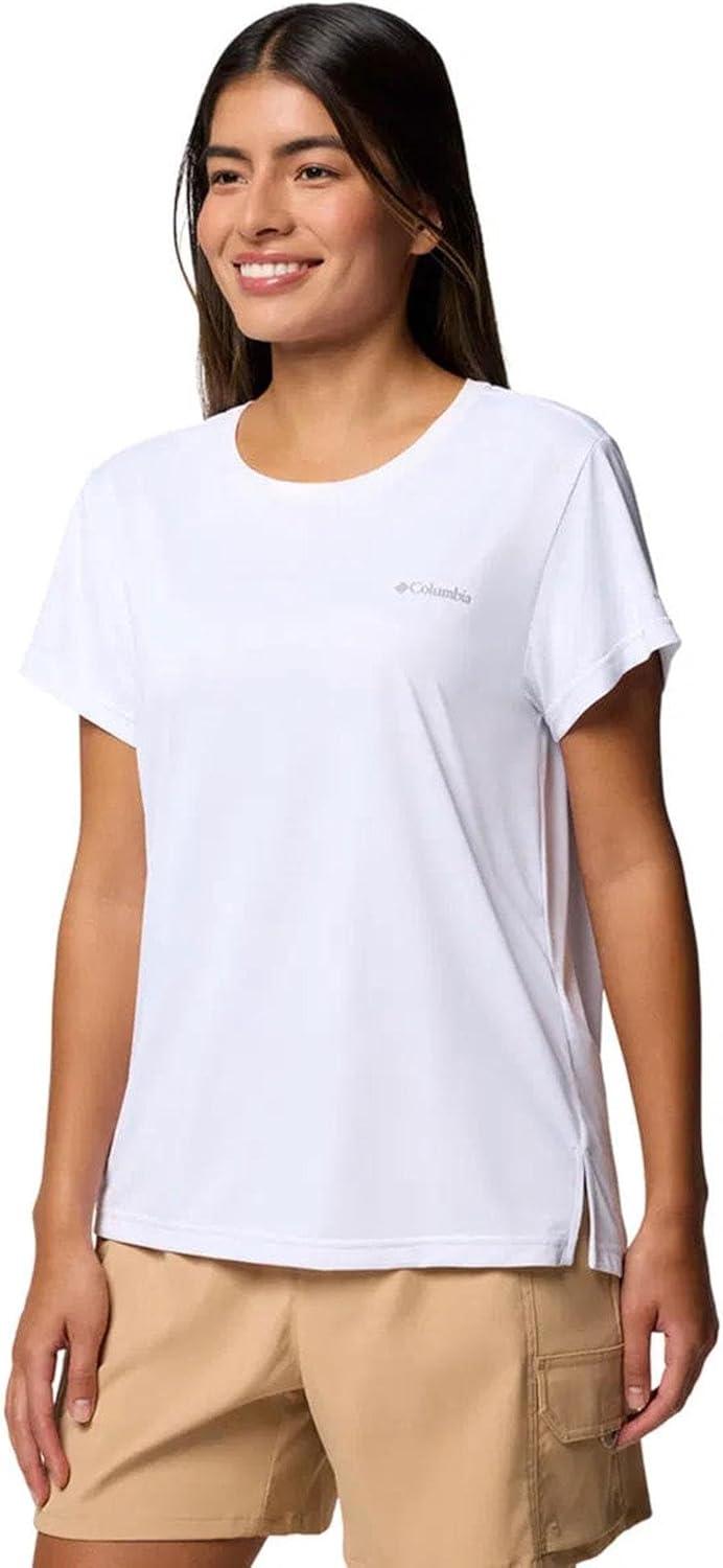 imageColumbia Womens Bluevista Hill Short Sleeve CrewWhite