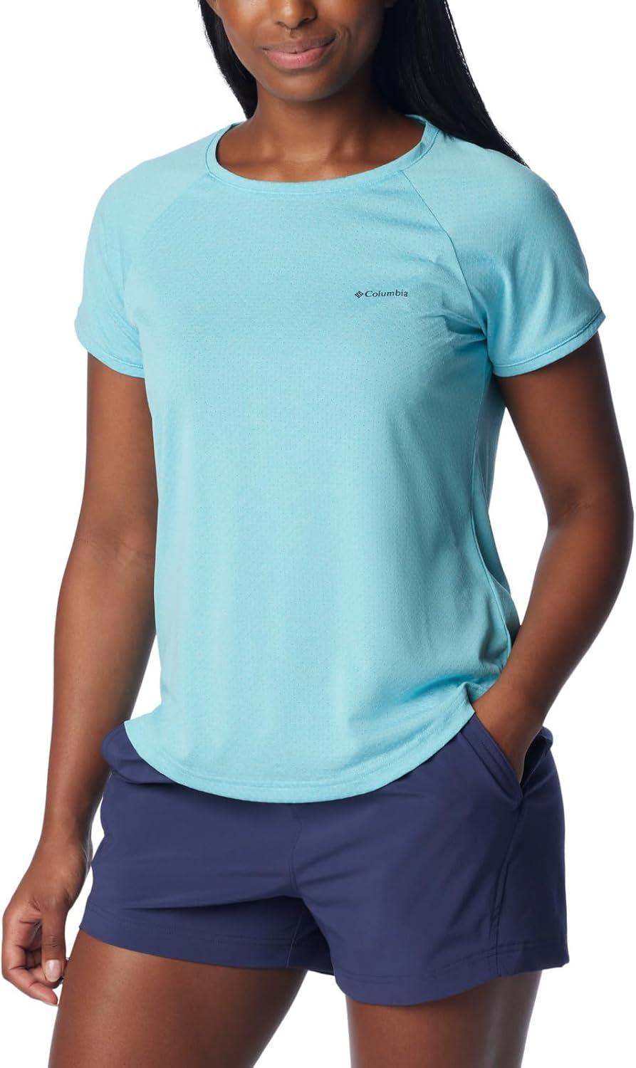 imageColumbia Womens Bogata Bay Short Sleeve TeeAquamarine