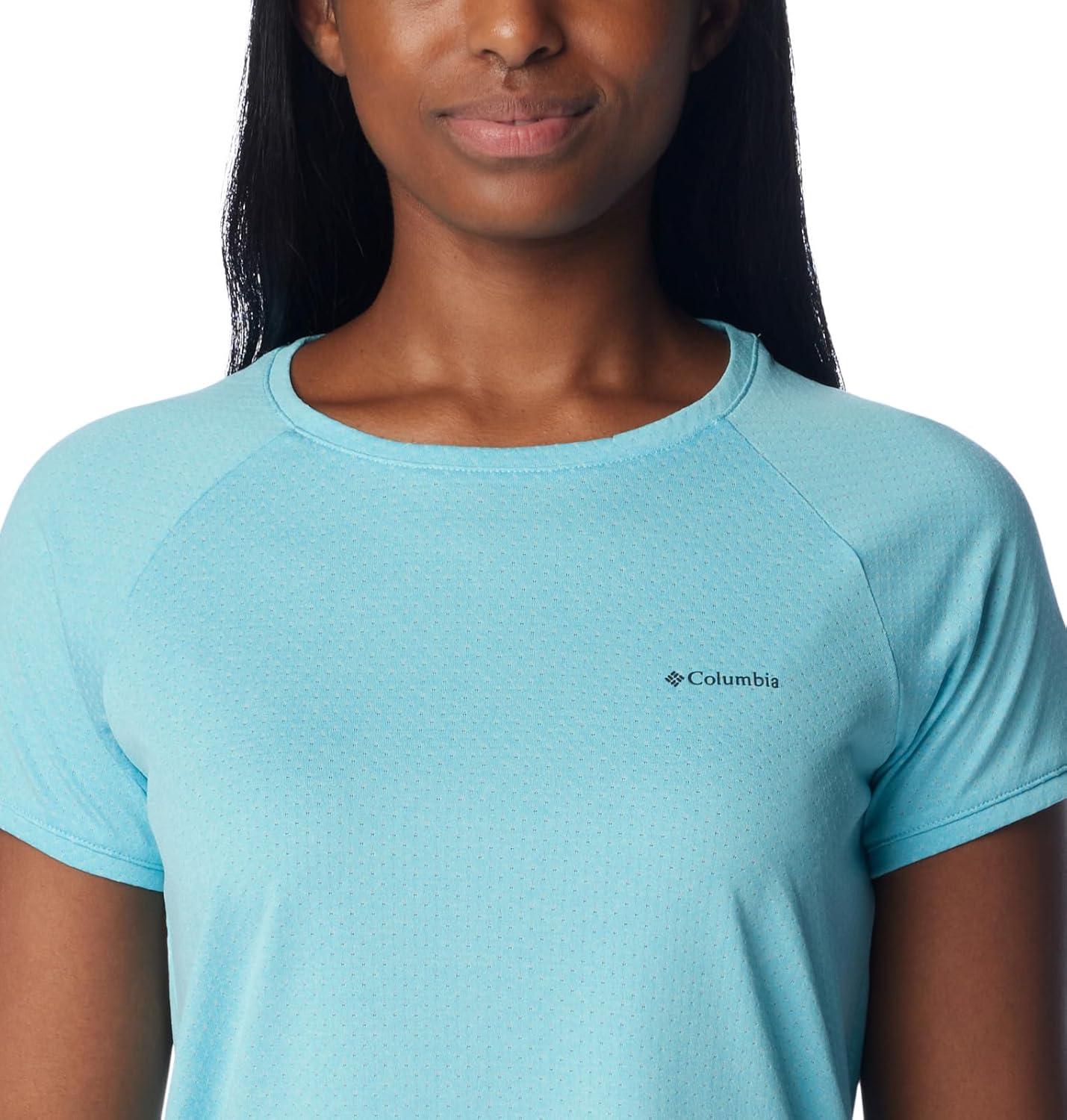 imageColumbia Womens Bogata Bay Short Sleeve TeeAquamarine