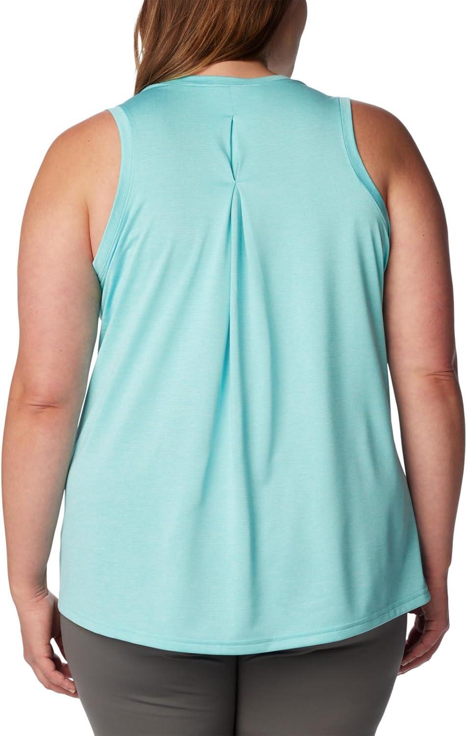 imageColumbia Womens Columbia Hike TankHiking ShirtAquamarine Heather
