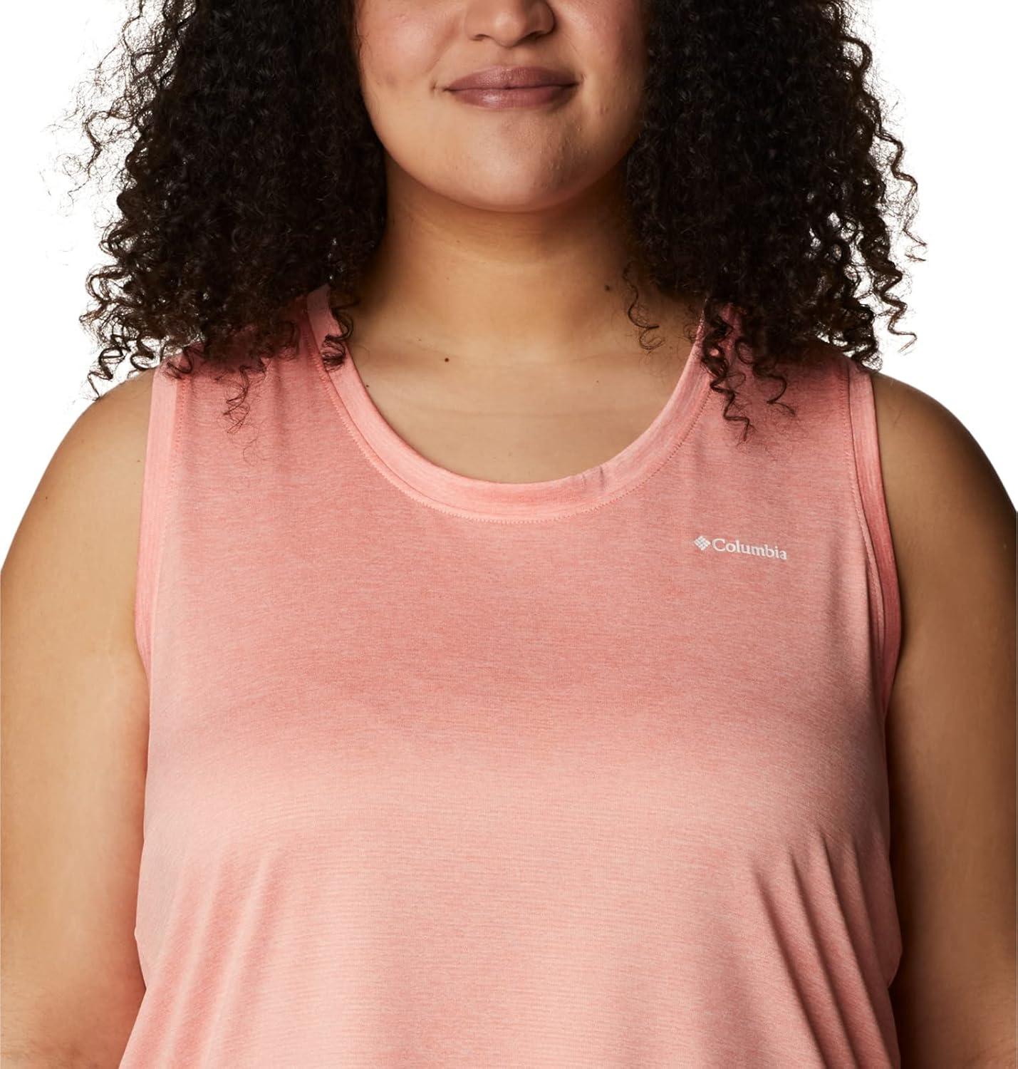 imageColumbia Womens Columbia Hike TankHiking ShirtCoral Reef Heather