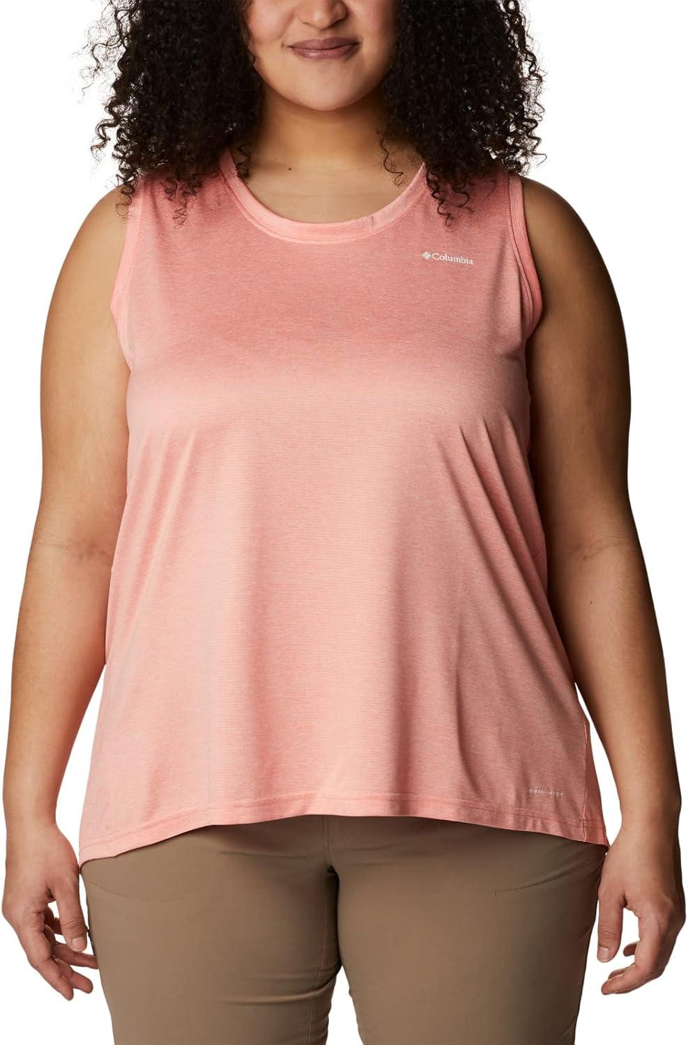 imageColumbia Womens Columbia Hike TankHiking ShirtCoral Reef Heather