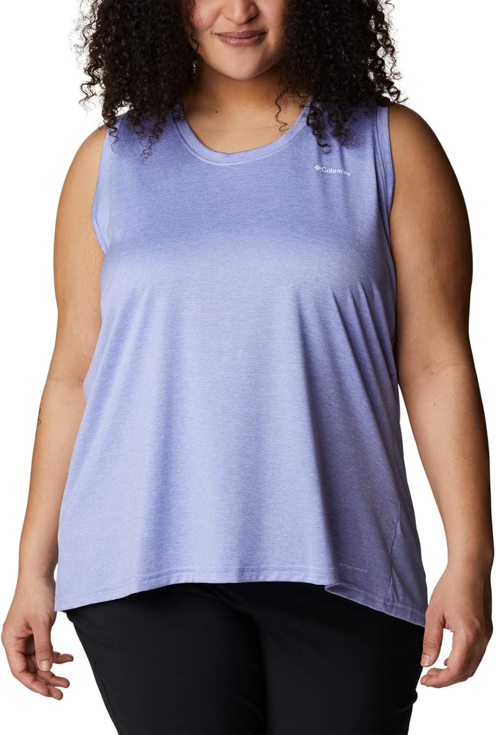 imageColumbia Womens Columbia Hike TankHiking ShirtSerenity Heather