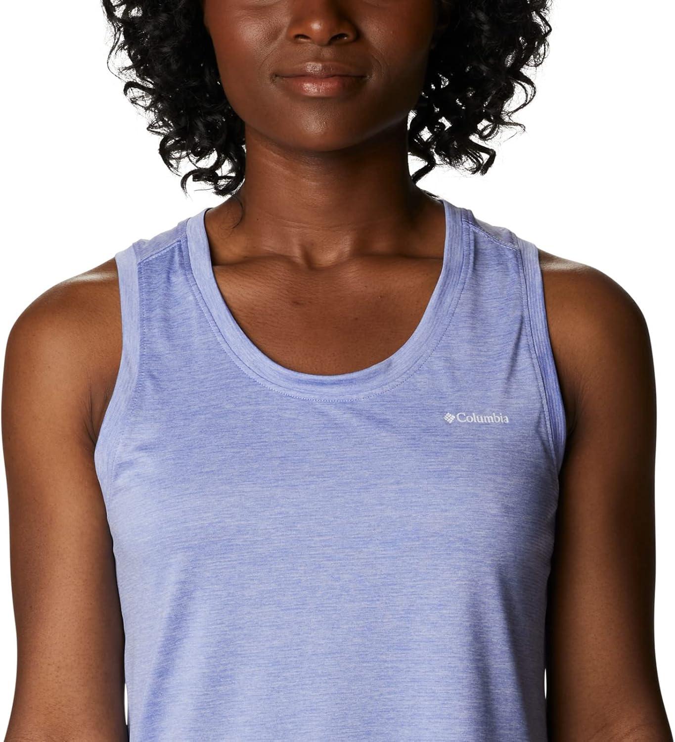 imageColumbia Womens Columbia Hike TankHiking ShirtSerenity Heather