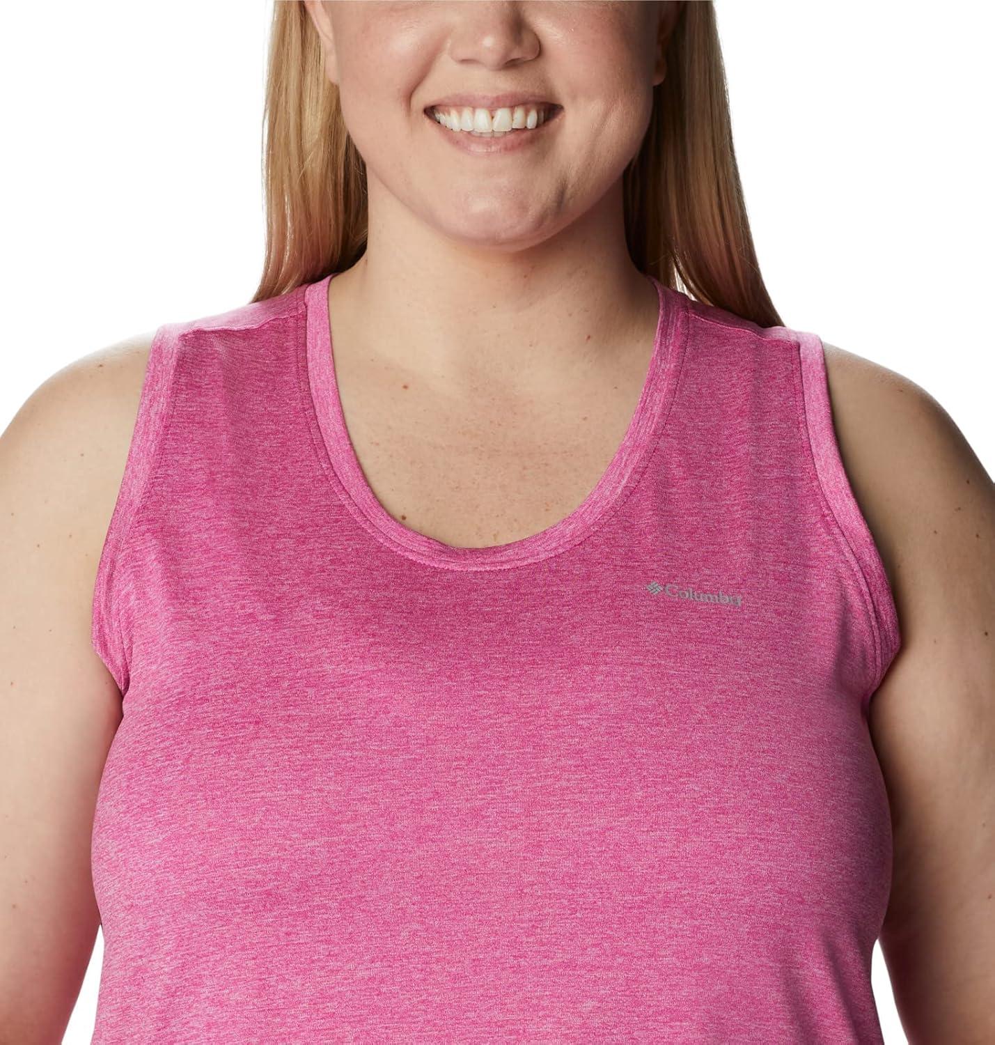 imageColumbia Womens Columbia Hike TankHiking ShirtWild Fuchsia Heather