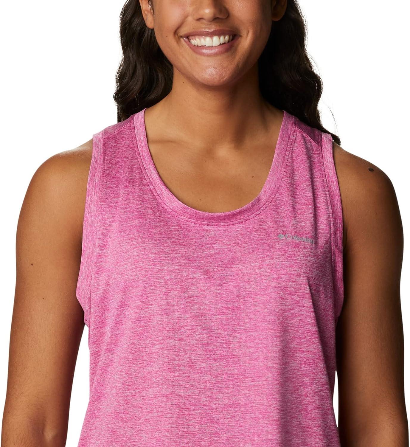 imageColumbia Womens Columbia Hike TankHiking ShirtWild Fuchsia Heather