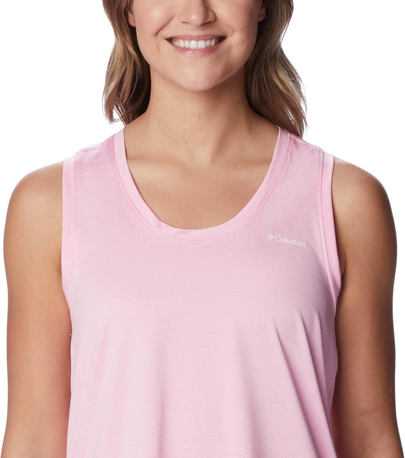 imageColumbia Womens Columbia Hike TankHiking ShirtWild Rose Heather
