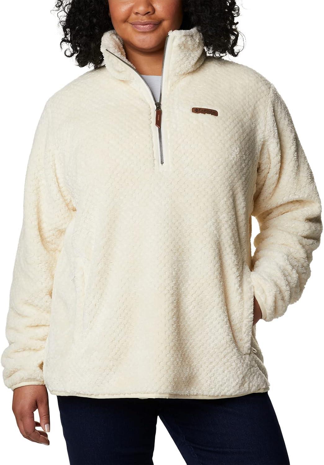 imageColumbia Womens Fire Side Sherpa 14 ZipChalk