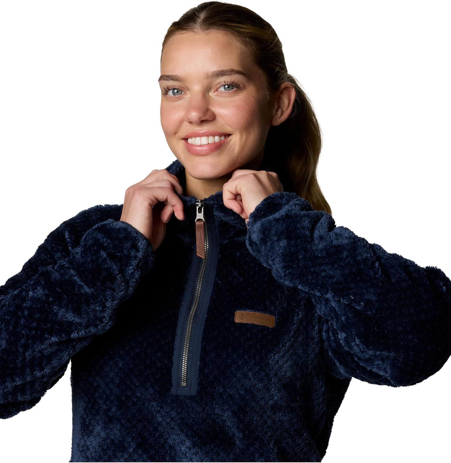 imageColumbia Womens Fire Side Sherpa 14 ZipCollegiate Navy