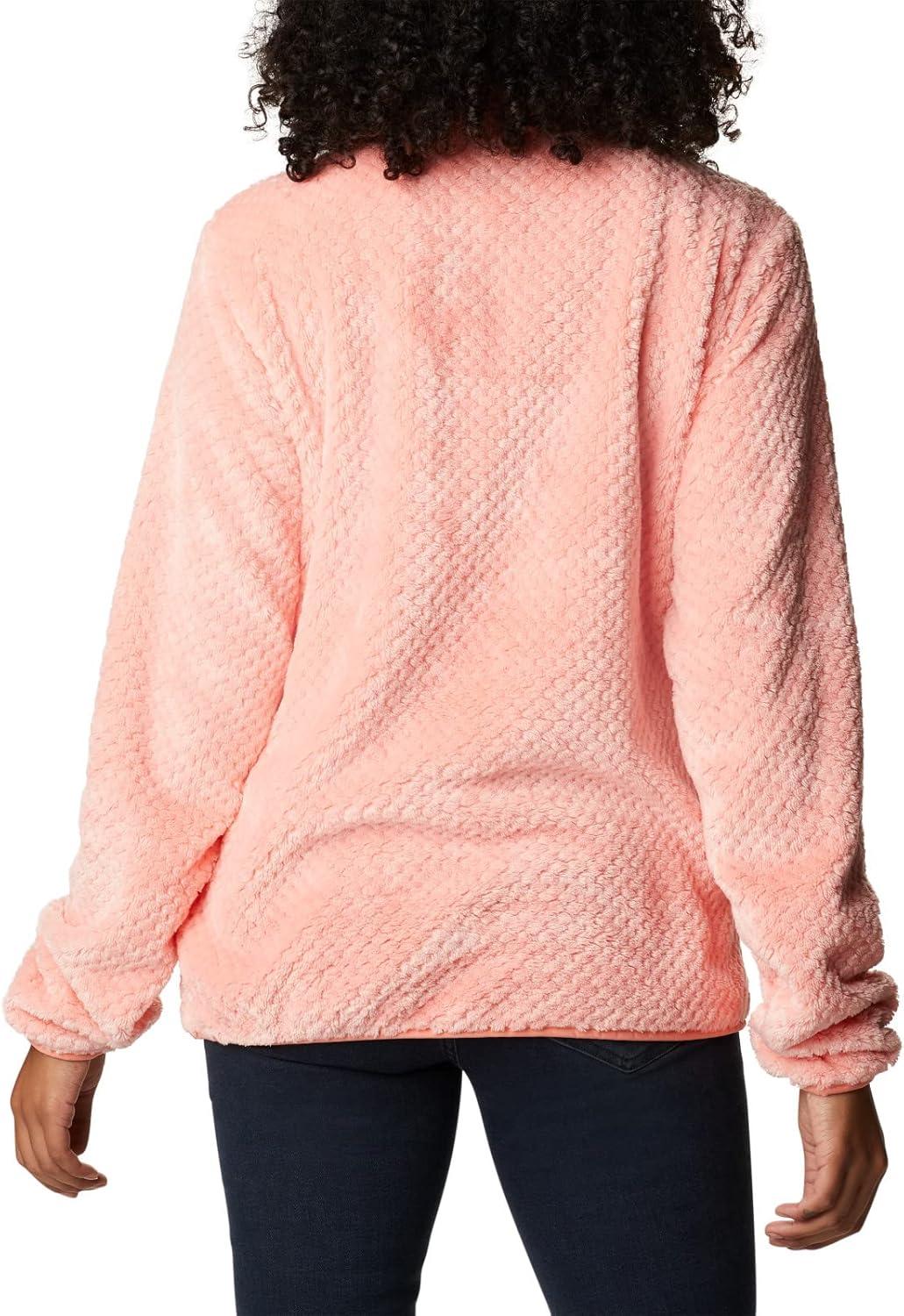 imageColumbia Womens Fire Side Sherpa 14 ZipCoral Reef