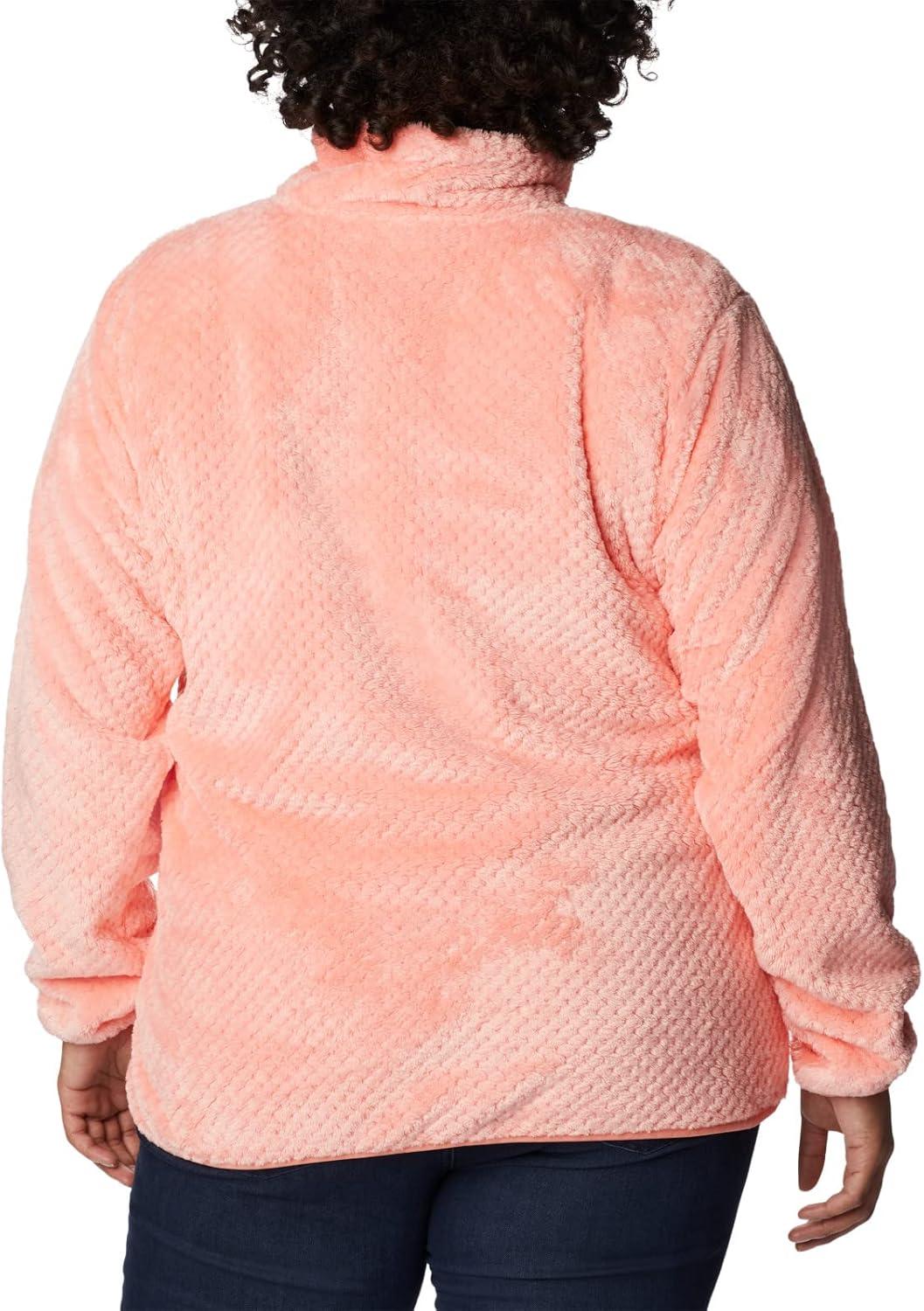 imageColumbia Womens Fire Side Sherpa 14 ZipCoral Reef