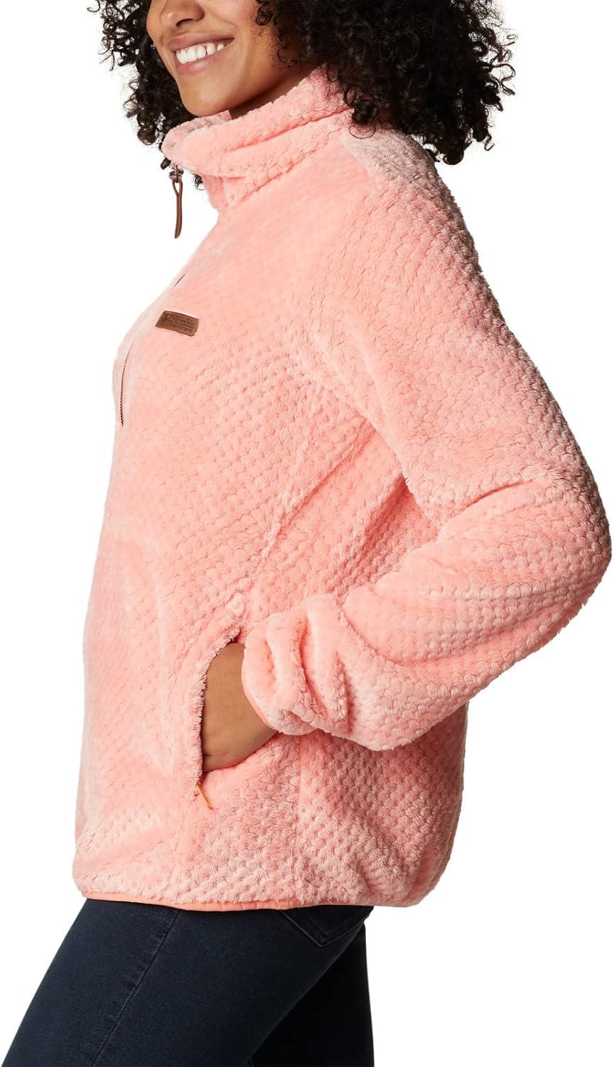 imageColumbia Womens Fire Side Sherpa 14 ZipCoral Reef