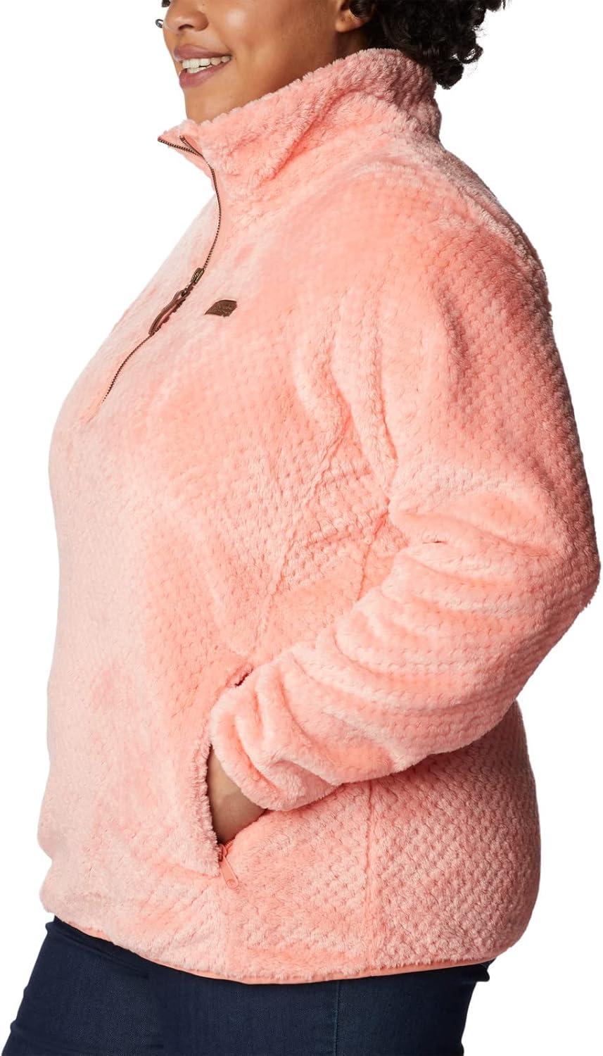 imageColumbia Womens Fire Side Sherpa 14 ZipCoral Reef