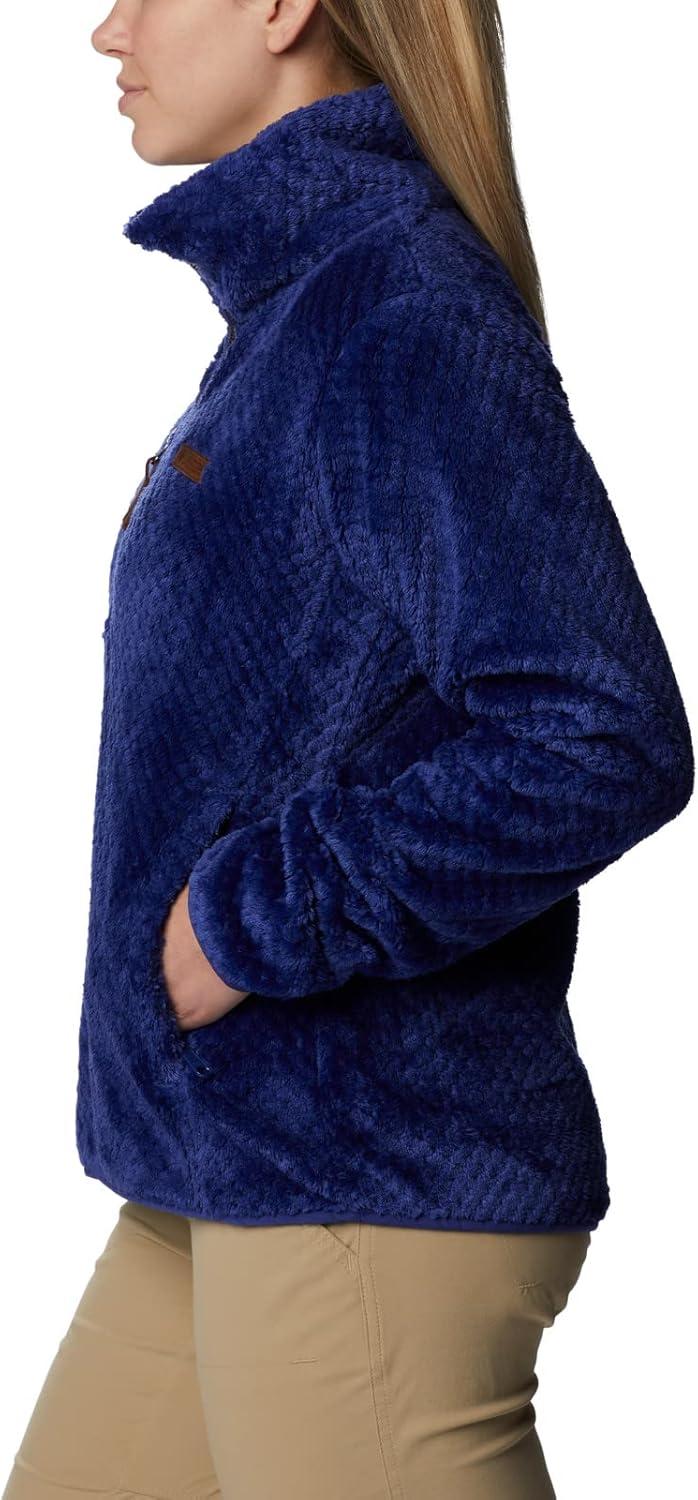 imageColumbia Womens Fire Side Sherpa 14 ZipDark Sapphire