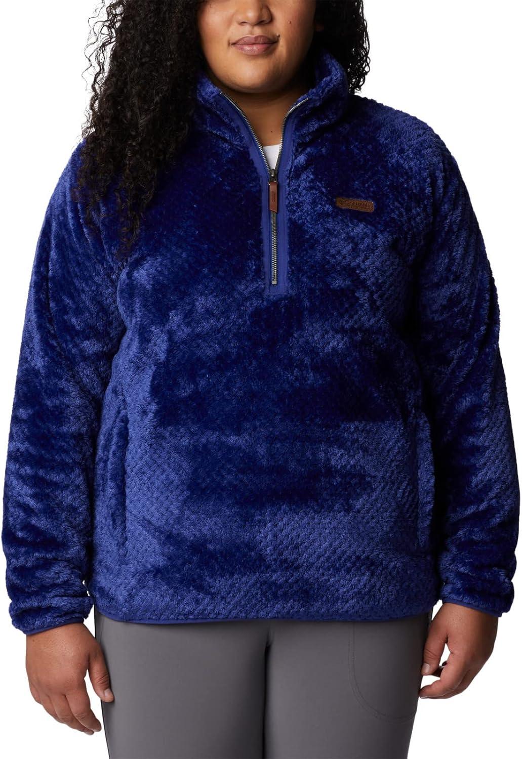 imageColumbia Womens Fire Side Sherpa 14 ZipDark Sapphire