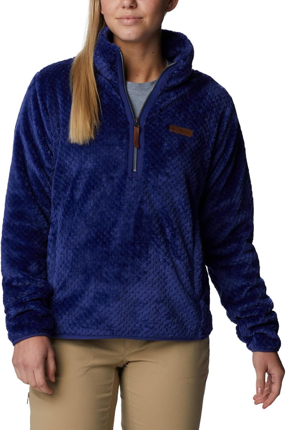 imageColumbia Womens Fire Side Sherpa 14 ZipDark Sapphire