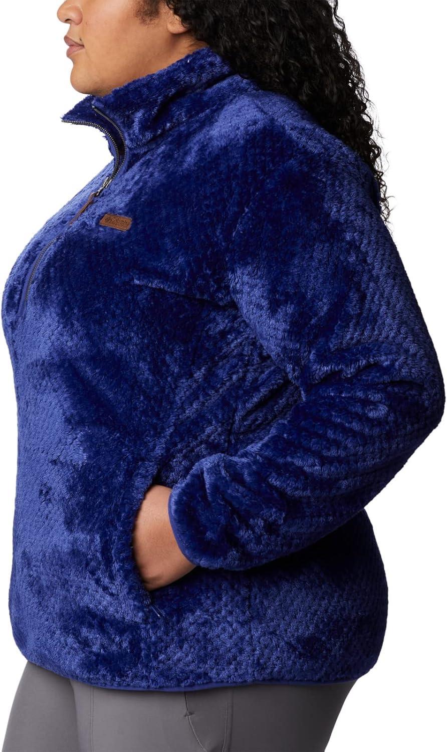 imageColumbia Womens Fire Side Sherpa 14 ZipDark Sapphire