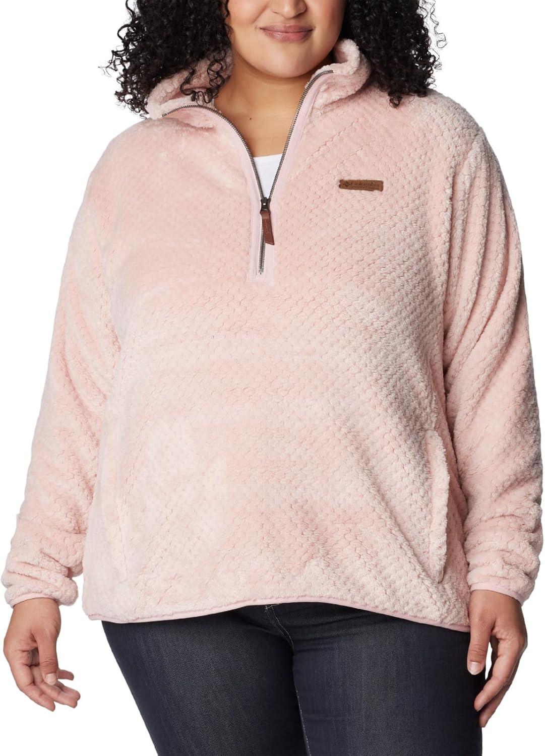 imageColumbia Womens Fire Side Sherpa 14 ZipDusty Pink