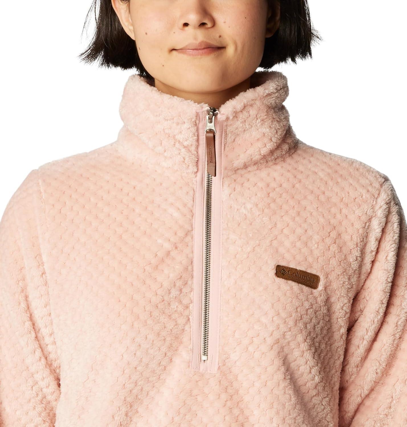 imageColumbia Womens Fire Side Sherpa 14 ZipDusty Pink