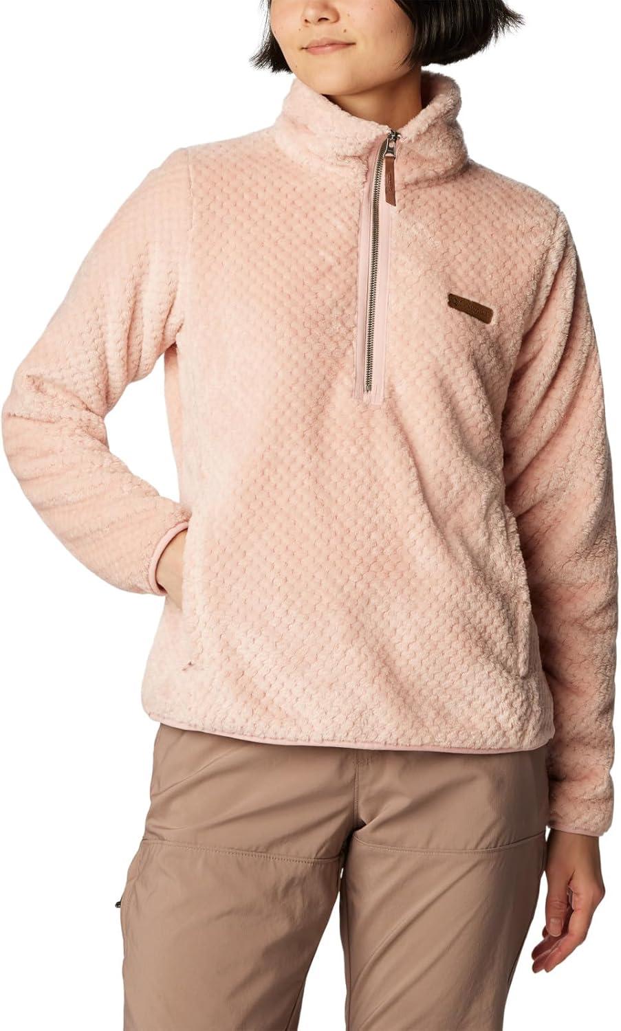 imageColumbia Womens Fire Side Sherpa 14 ZipDusty Pink