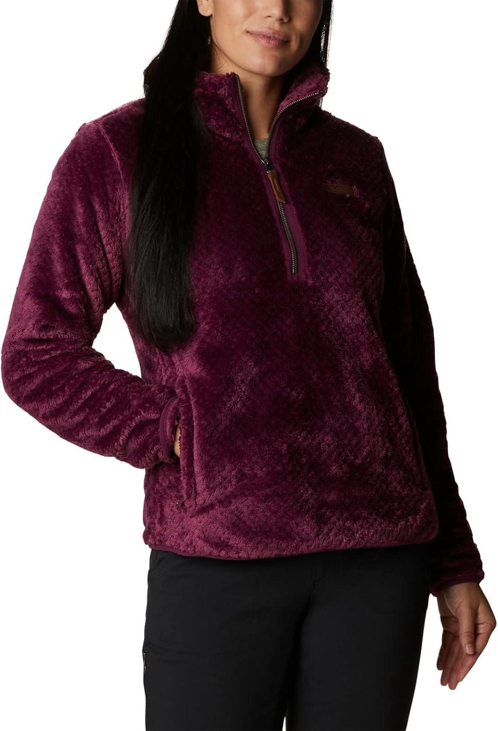 imageColumbia Womens Fire Side Sherpa 14 ZipMarionberry