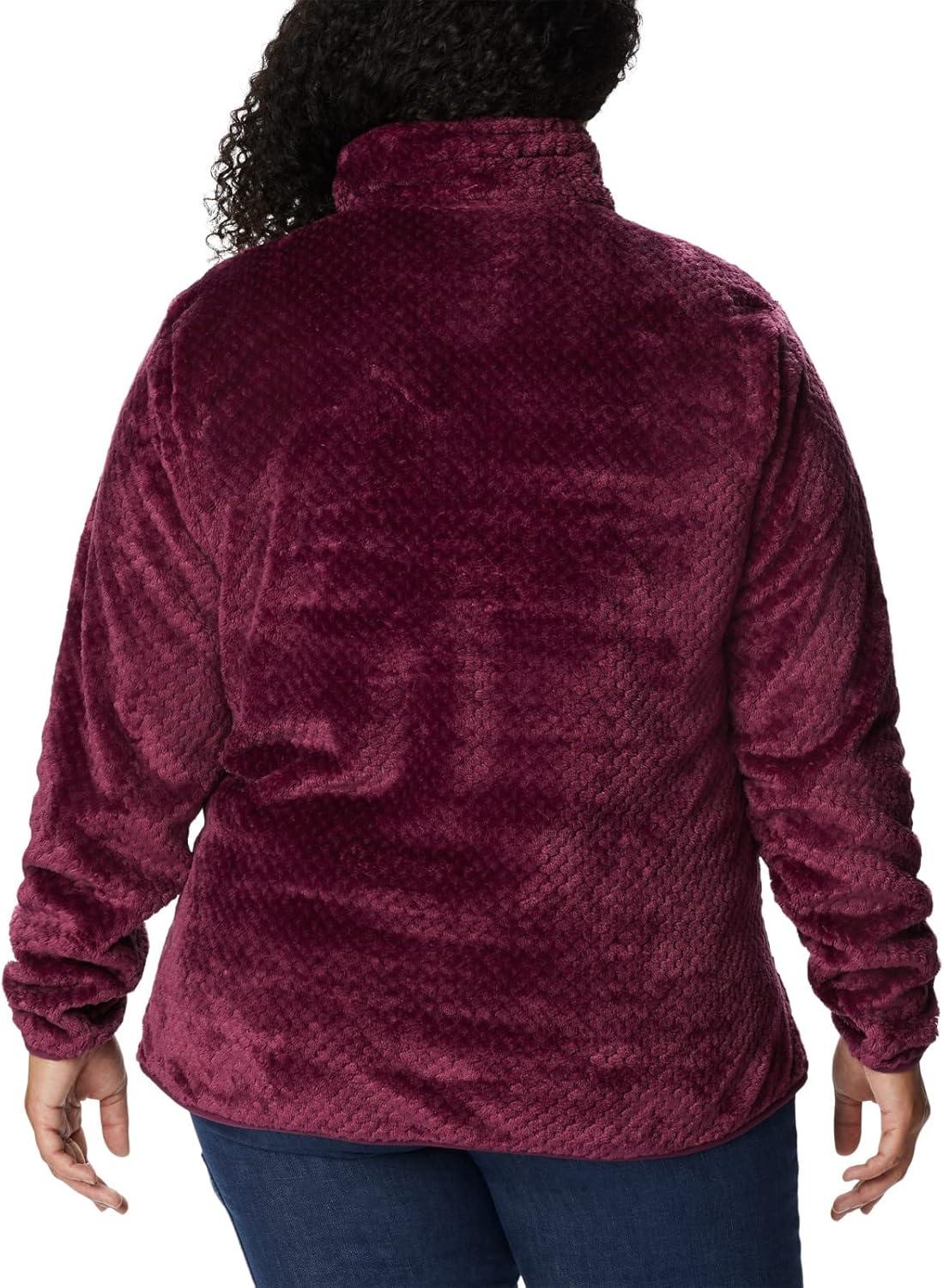 imageColumbia Womens Fire Side Sherpa 14 ZipMarionberry