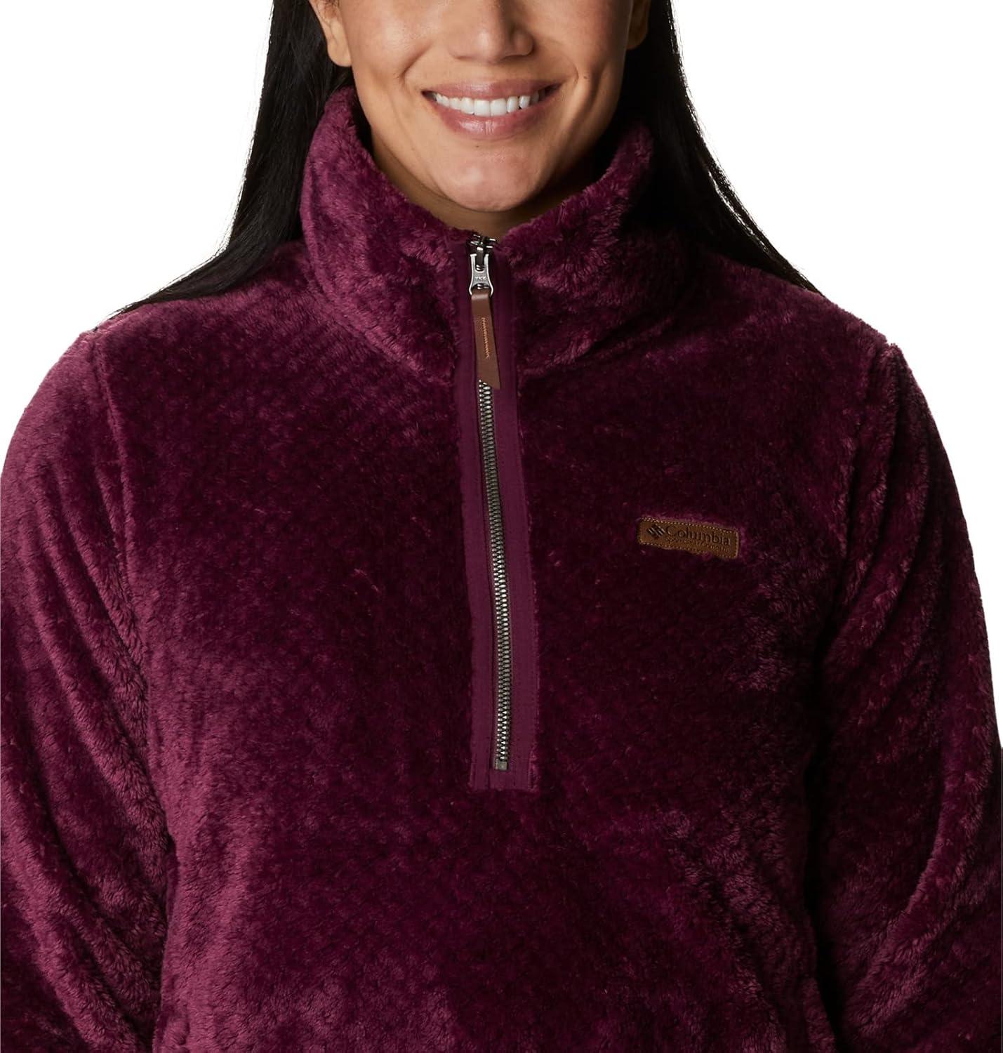 imageColumbia Womens Fire Side Sherpa 14 ZipMarionberry