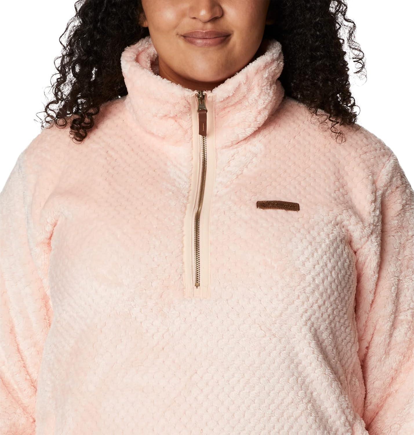 imageColumbia Womens Fire Side Sherpa 14 ZipPeach Blossom