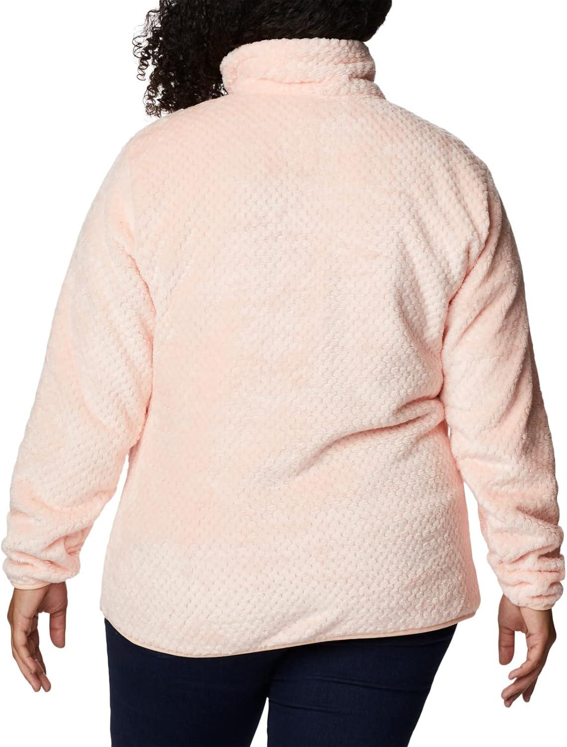 imageColumbia Womens Fire Side Sherpa 14 ZipPeach Blossom