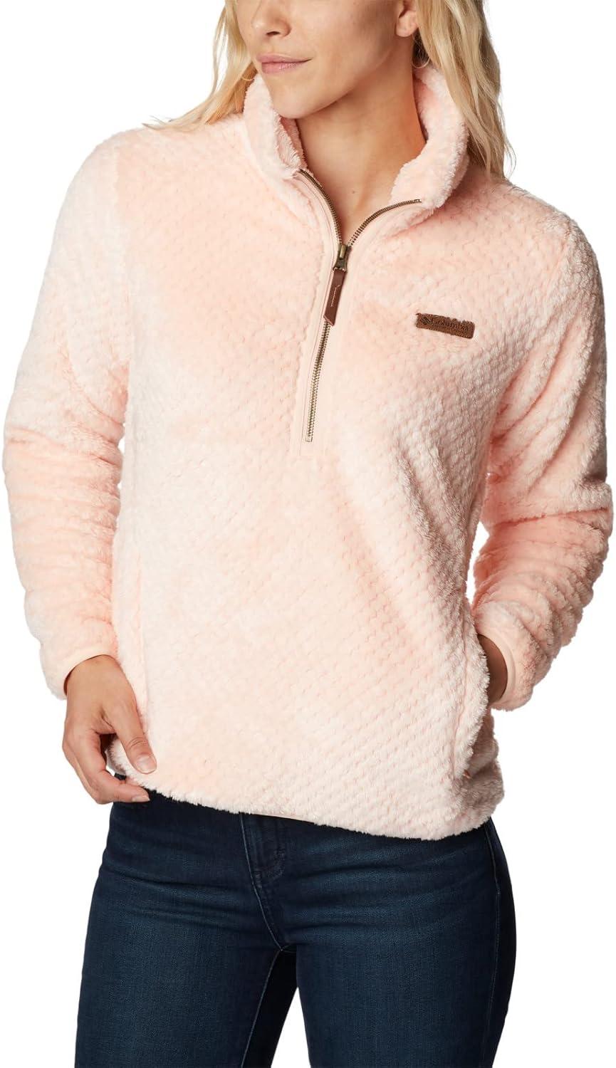 imageColumbia Womens Fire Side Sherpa 14 ZipPeach Blossom