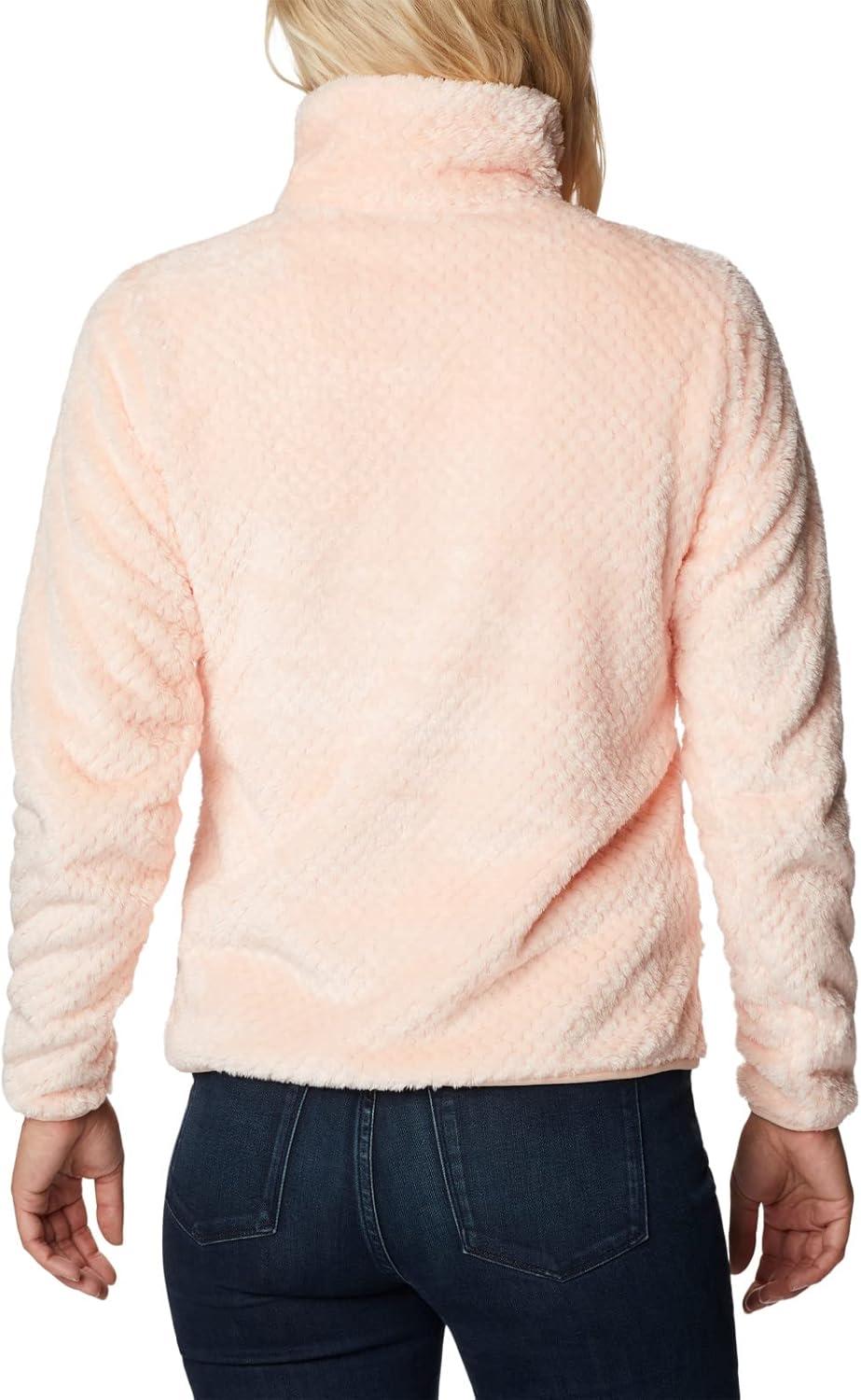 imageColumbia Womens Fire Side Sherpa 14 ZipPeach Blossom