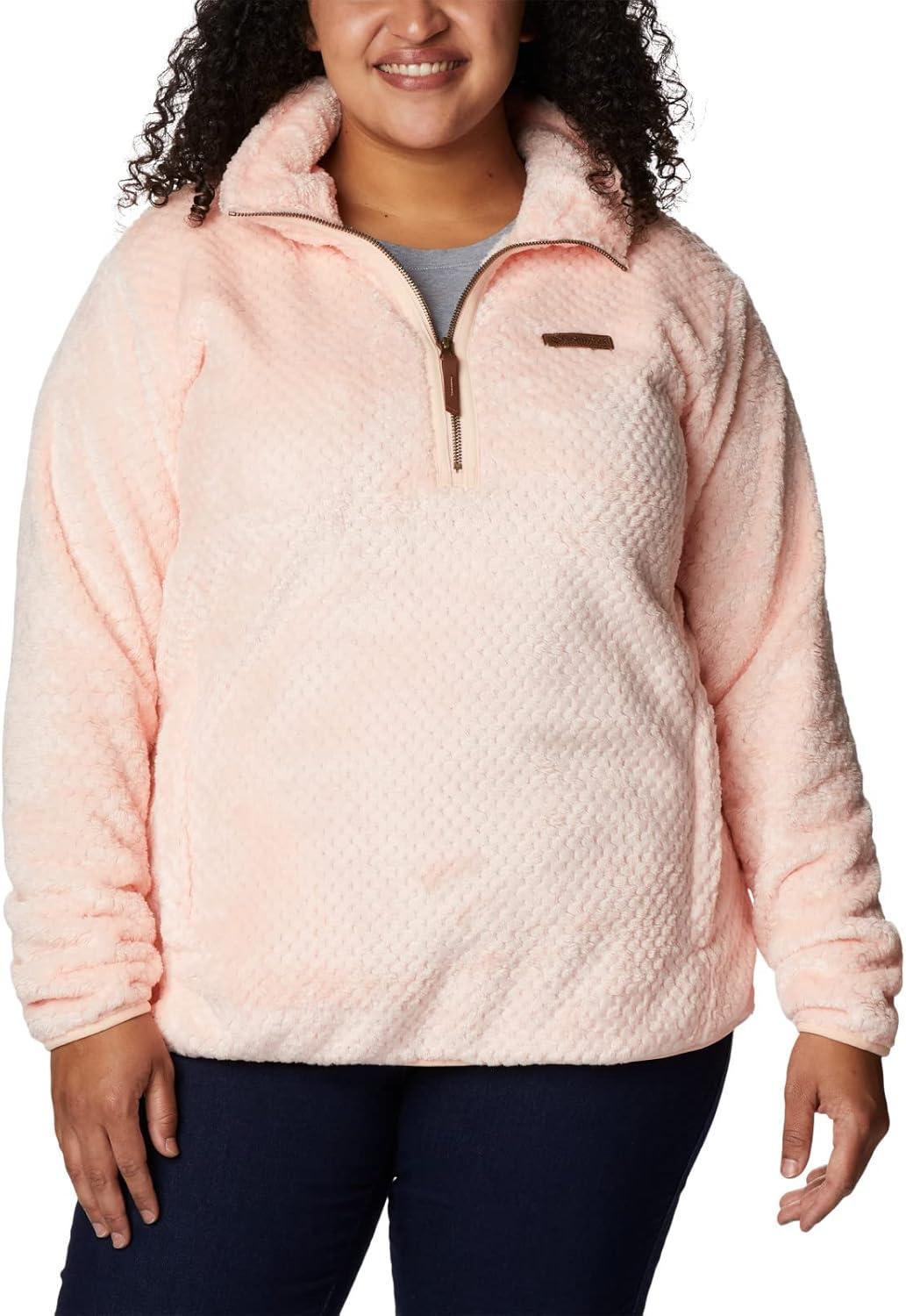 imageColumbia Womens Fire Side Sherpa 14 ZipPeach Blossom