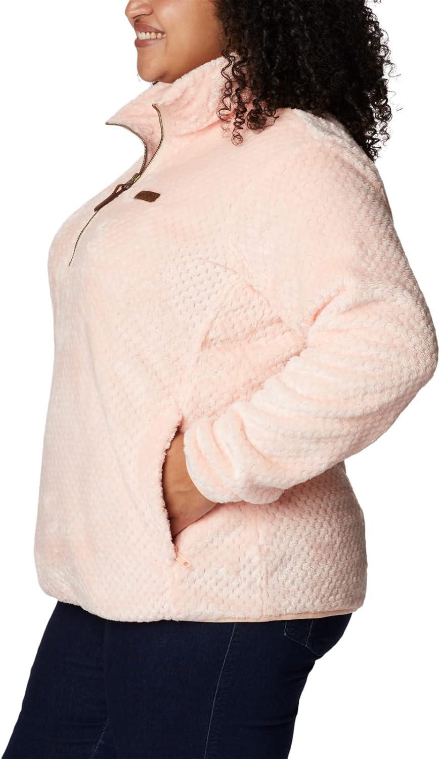 imageColumbia Womens Fire Side Sherpa 14 ZipPeach Blossom