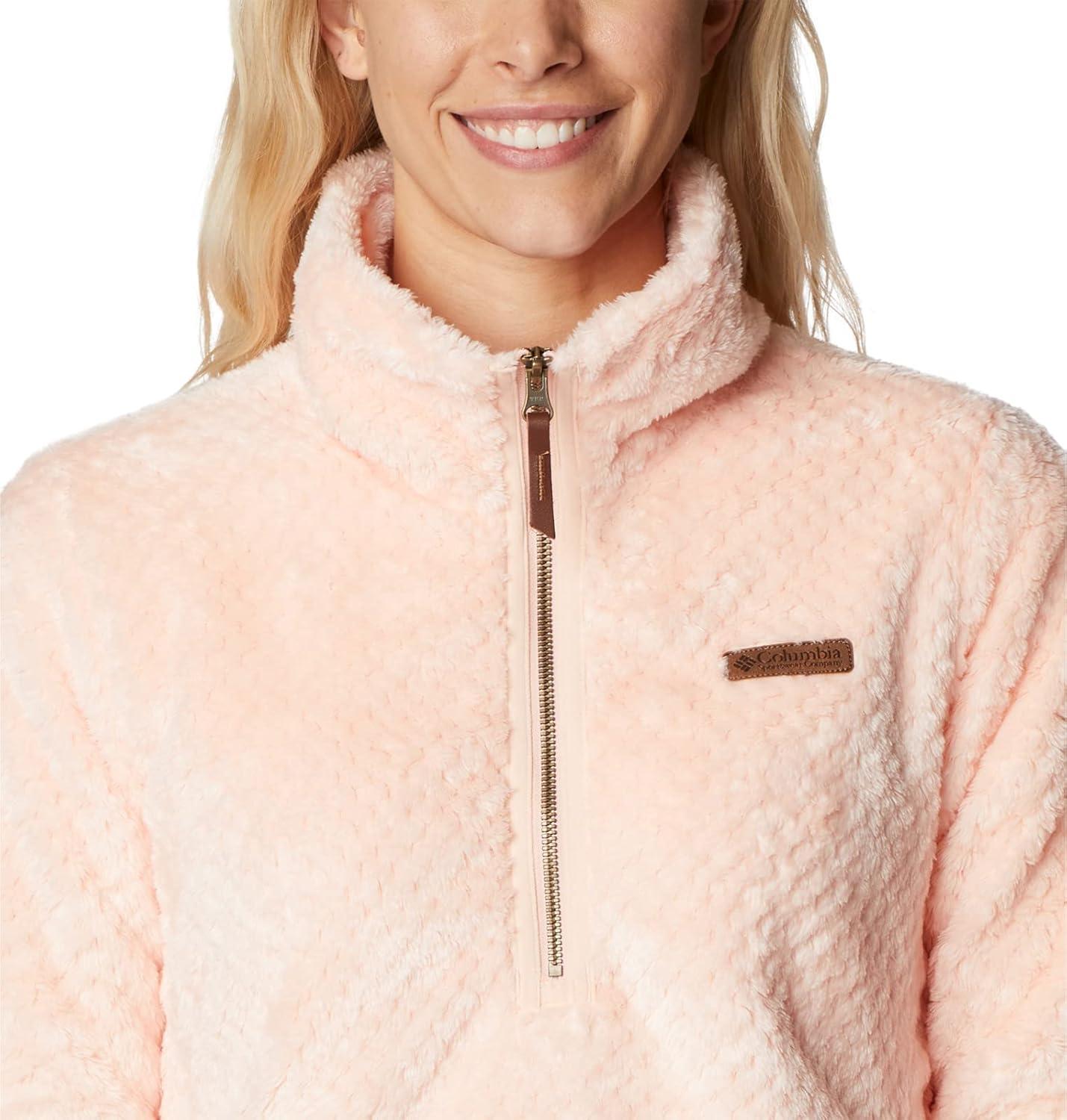 imageColumbia Womens Fire Side Sherpa 14 ZipPeach Blossom