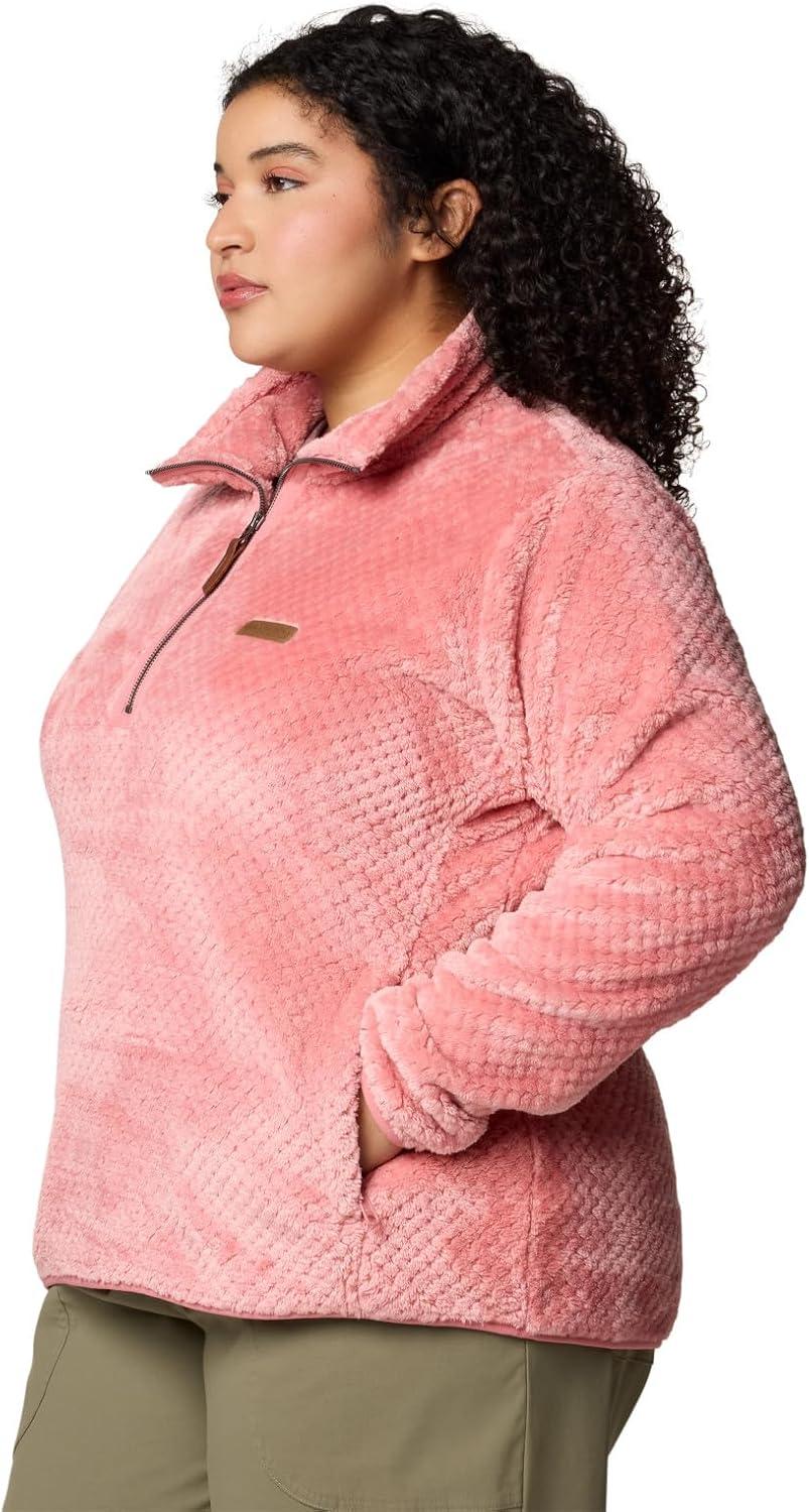 imageColumbia Womens Fire Side Sherpa 14 ZipPink Agave