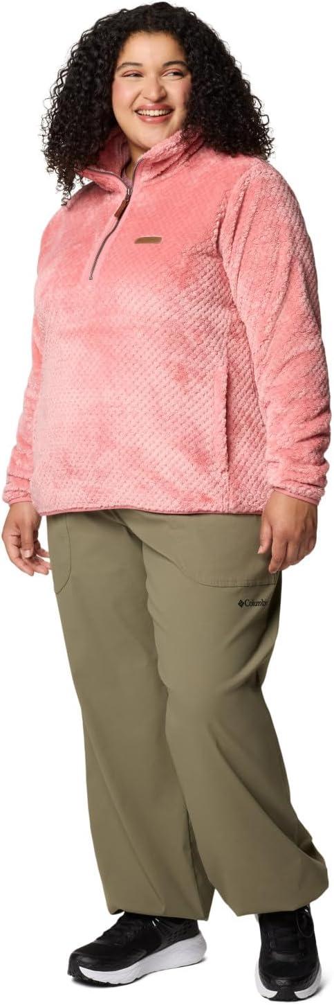 imageColumbia Womens Fire Side Sherpa 14 ZipPink Agave