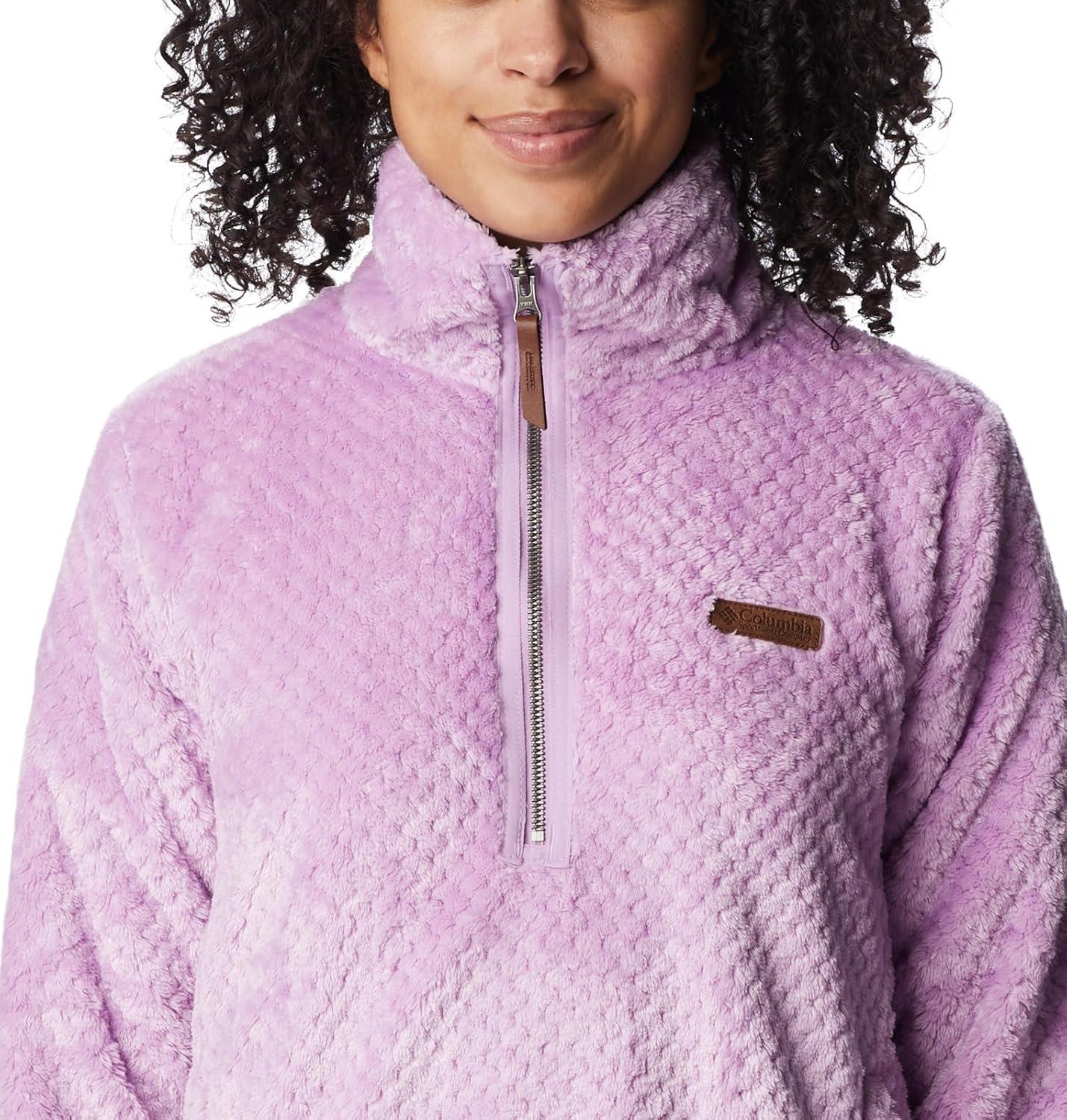 imageColumbia Womens Fire Side Sherpa 14 ZipPurple