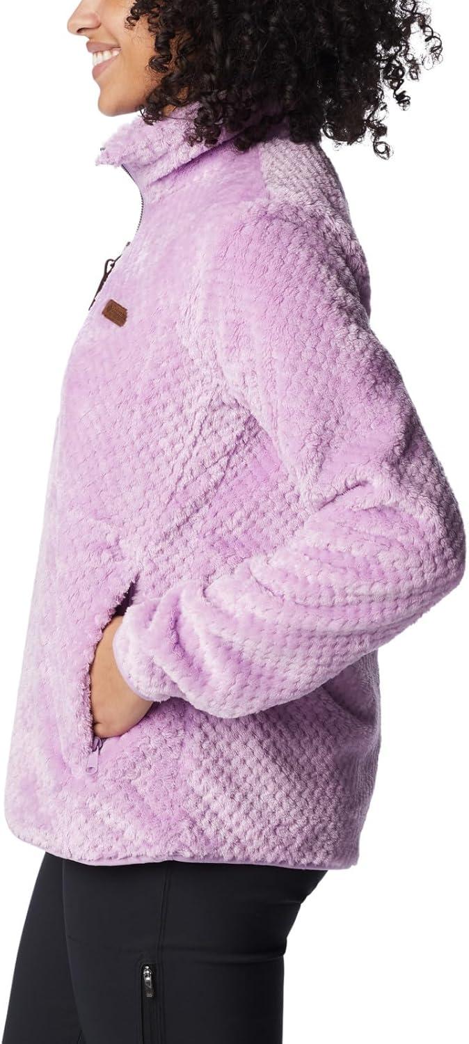 imageColumbia Womens Fire Side Sherpa 14 ZipPurple