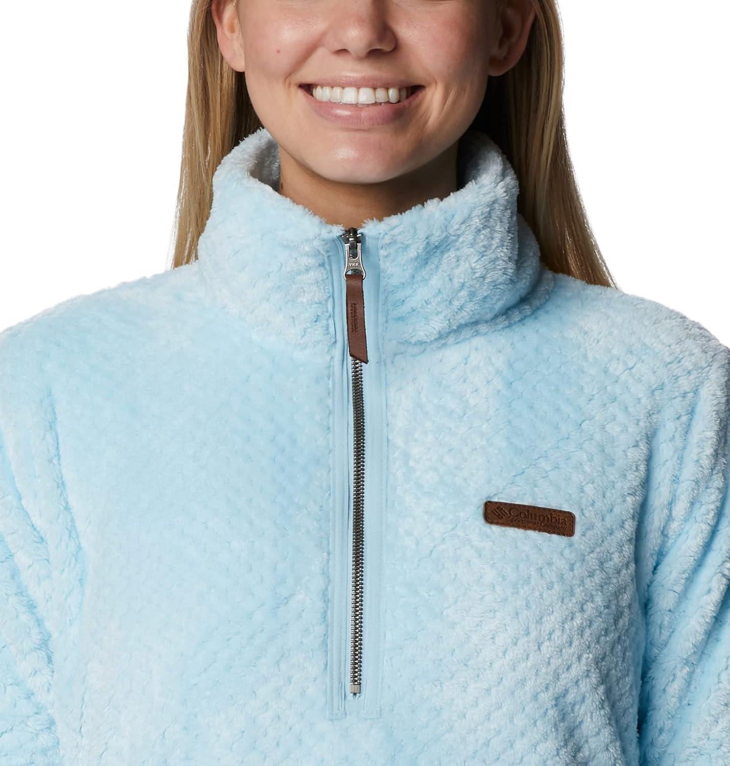 imageColumbia Womens Fire Side Sherpa 14 ZipSpring Blue