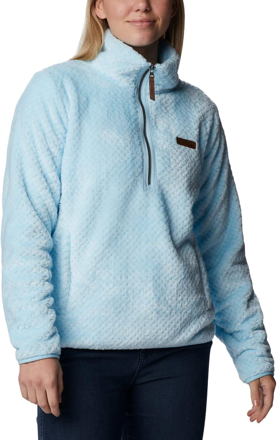imageColumbia Womens Fire Side Sherpa 14 ZipSpring Blue