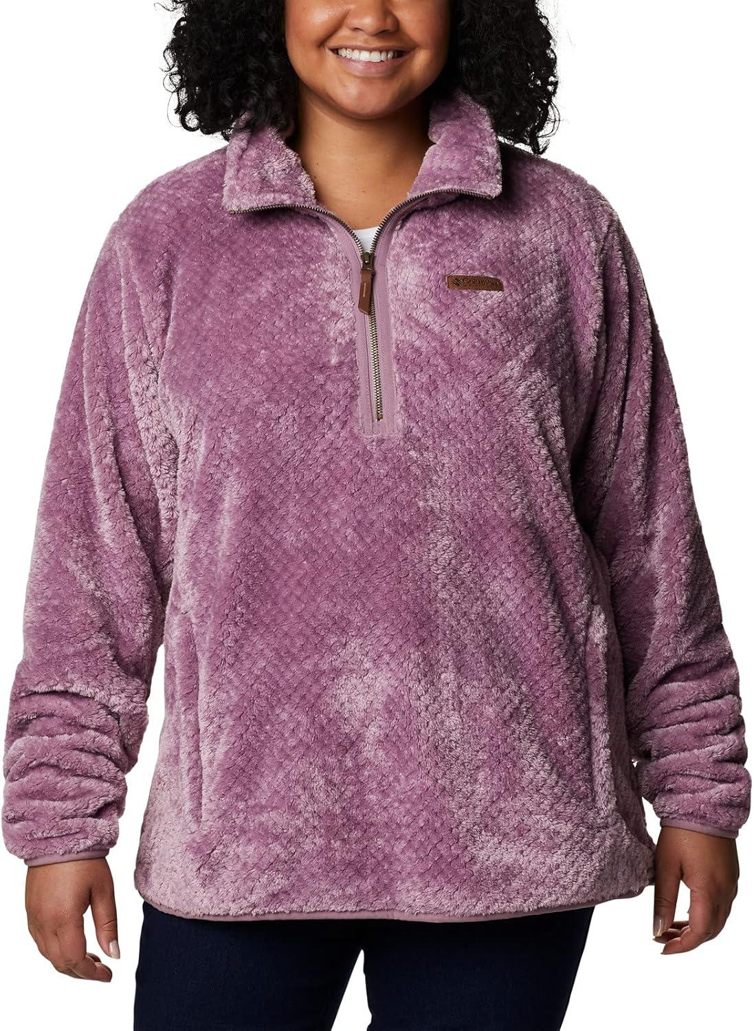 imageColumbia Womens Fire Side Sherpa 14 ZipWinter Mauve